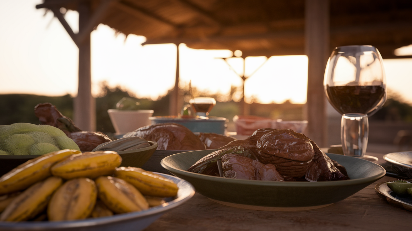 Cameroonian feast