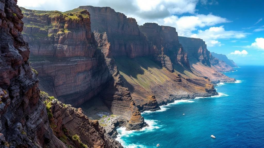Los Gigantes cliffs in Tenerife