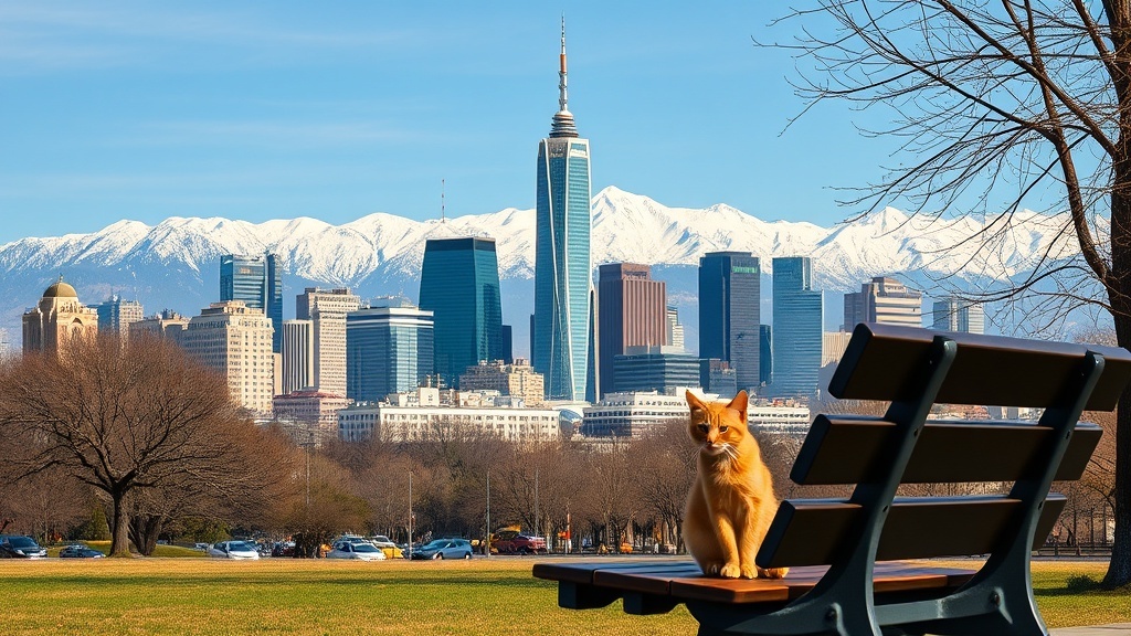 Santiago beneath the Andes