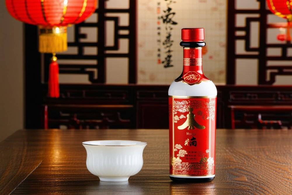 Baijiu and Moutai at Chinese banquet