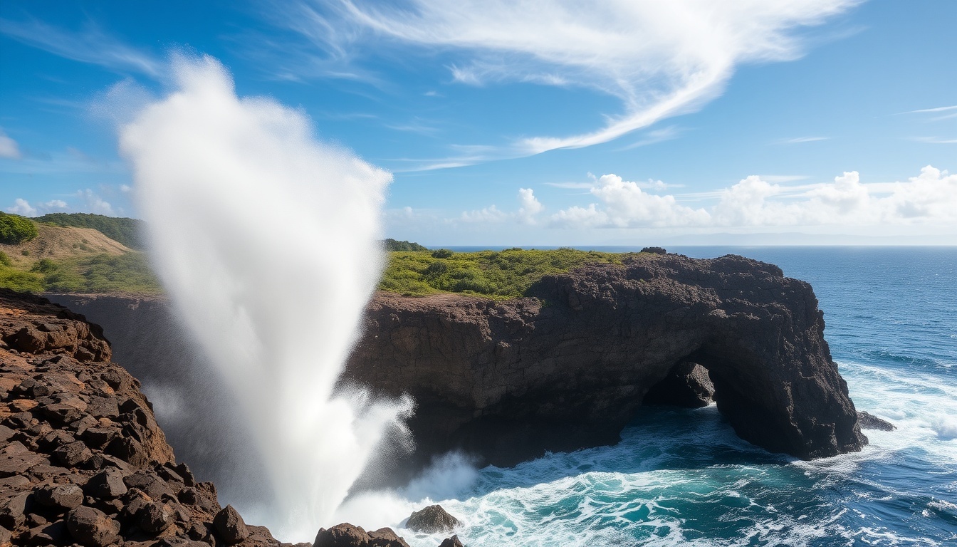 The Blowholes Christmas Island