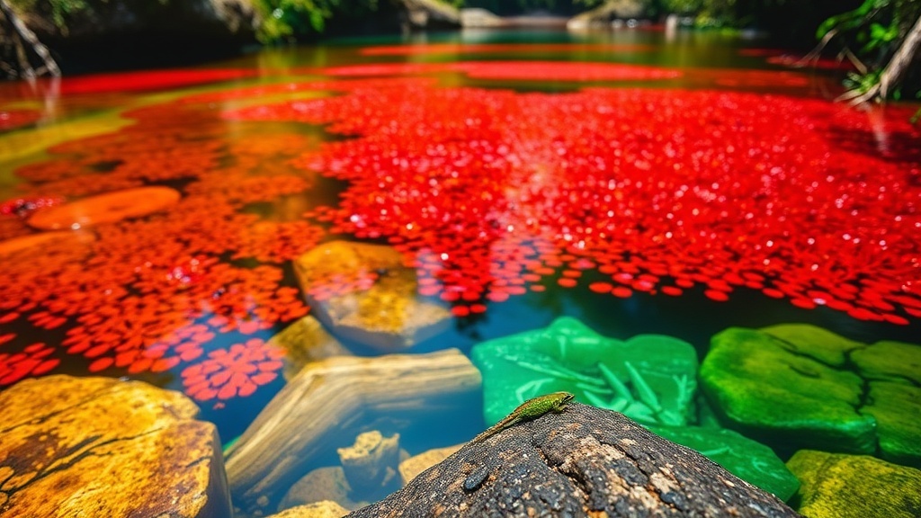 Caño Cristales, the river of five colours, Meta
