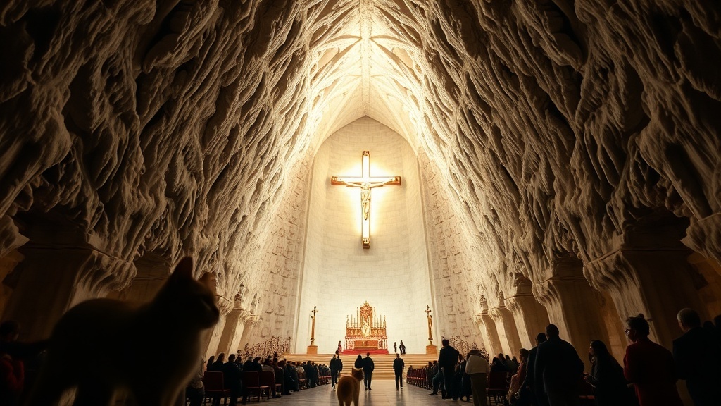 The Salt Cathedral of Zipaquirá, Colombia