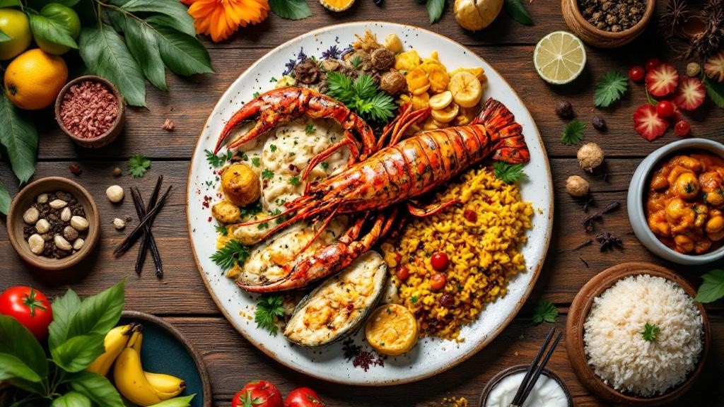 Comorian cuisine spread