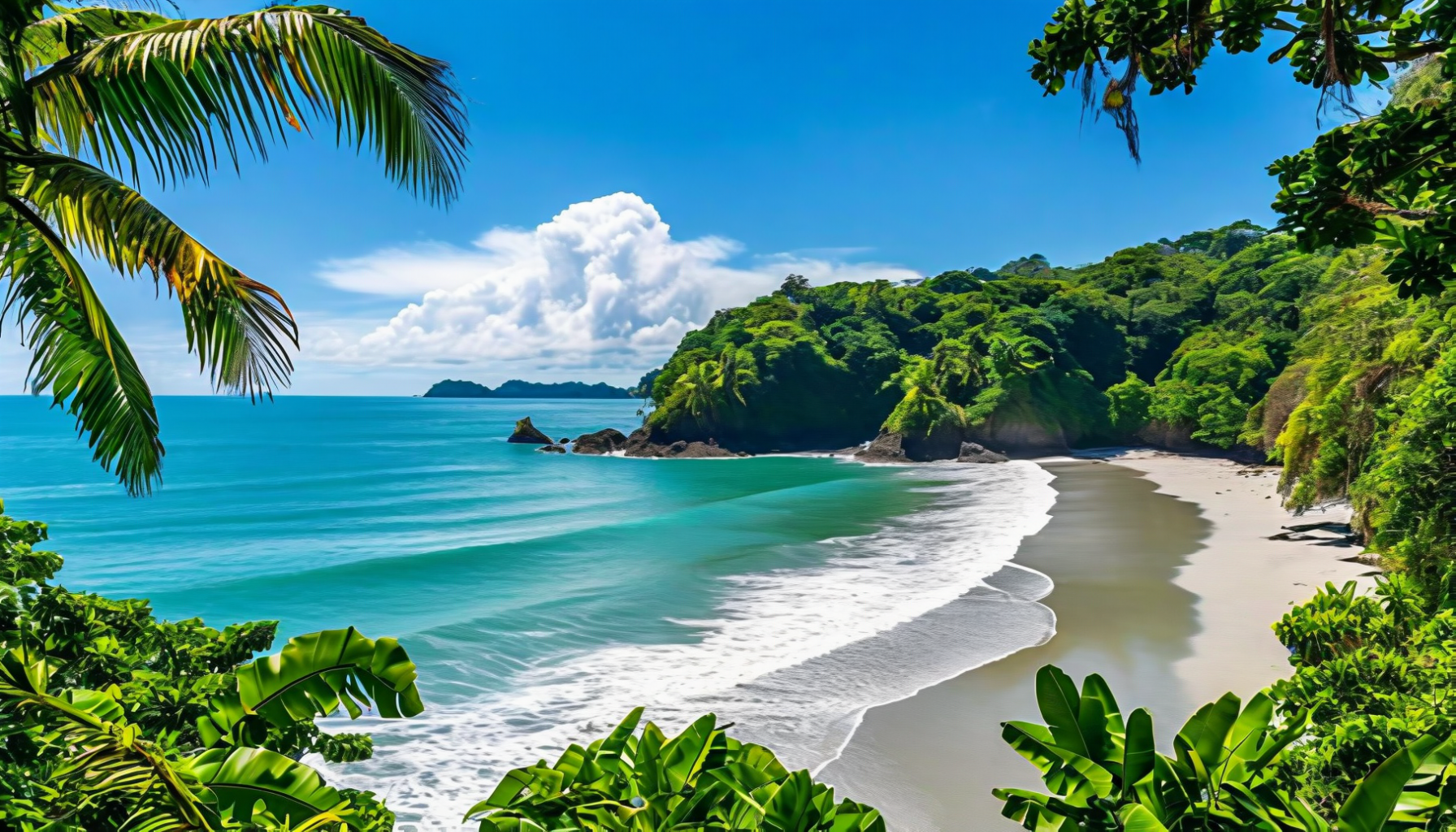 Manuel Antonio beach