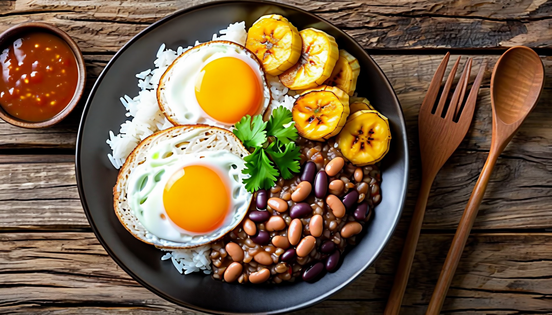 Gallo pinto breakfast