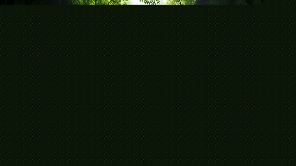 Togo Chasm — a hidden world of tropical vegetation growing at the base of limestone walls, accessible only by rope ladder through a crack in the plateau