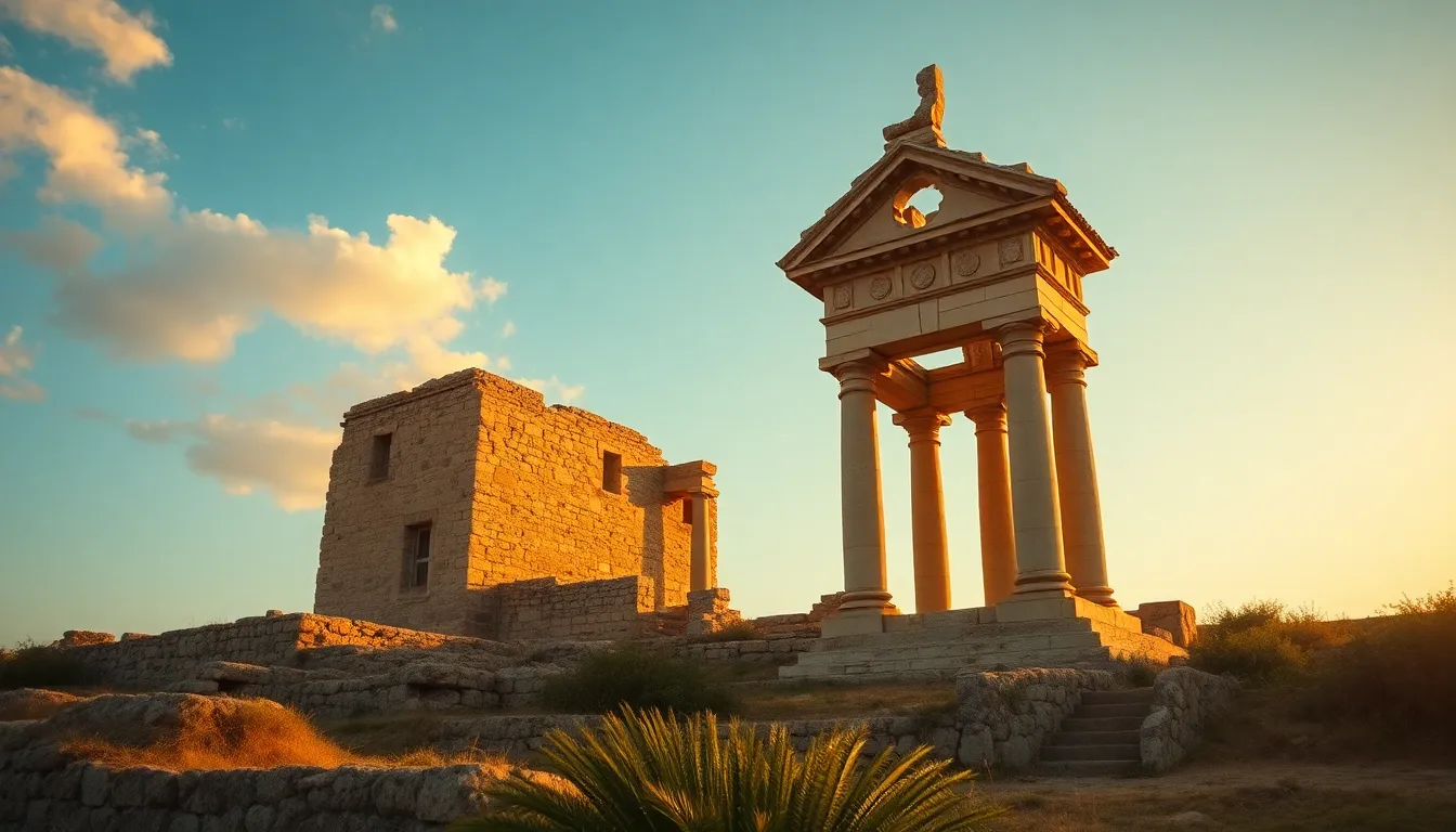 Pitsunda Cathedral and Pine Forest