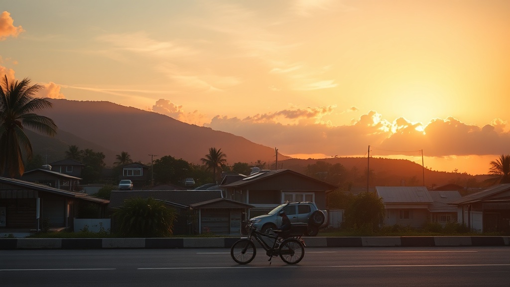 Gagra Colonnade with Tourists