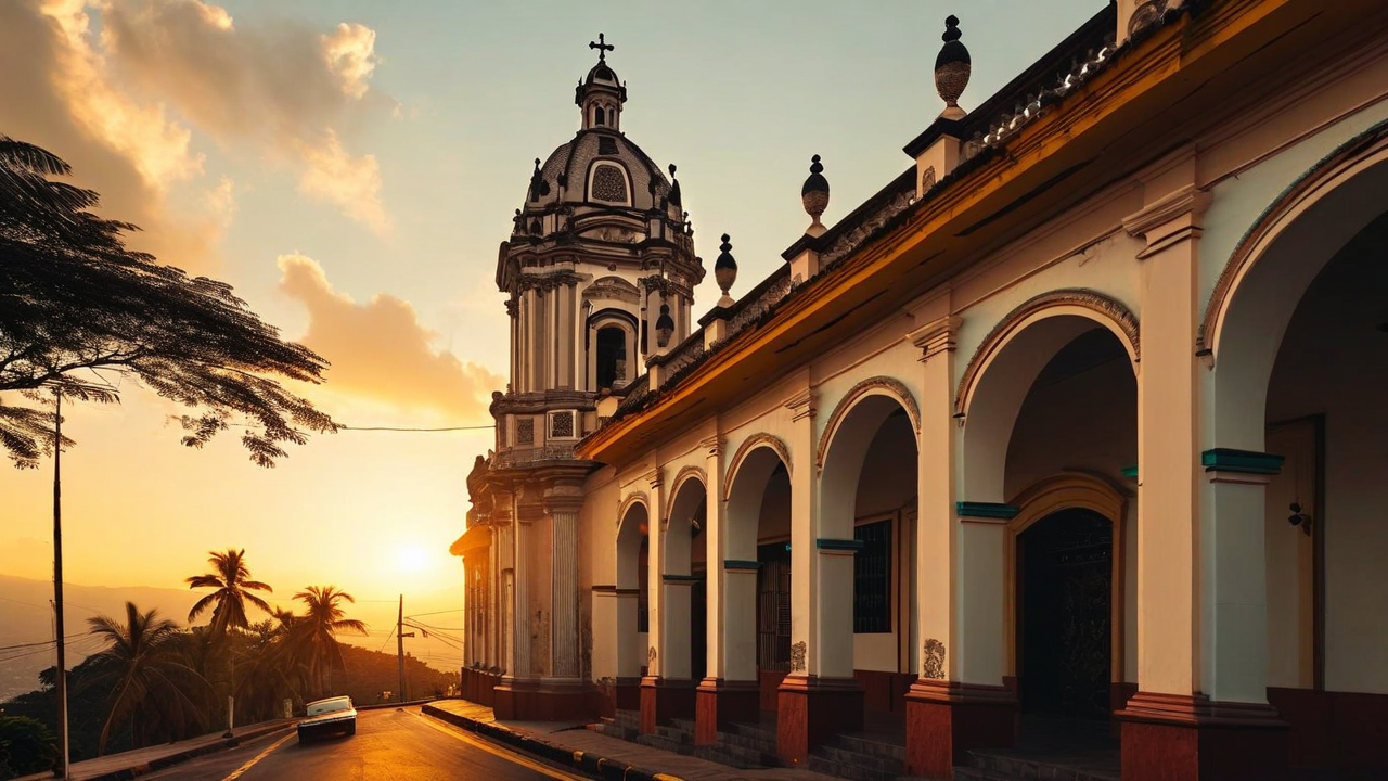 Gagra Colonnade and Gagripsh Restaurant