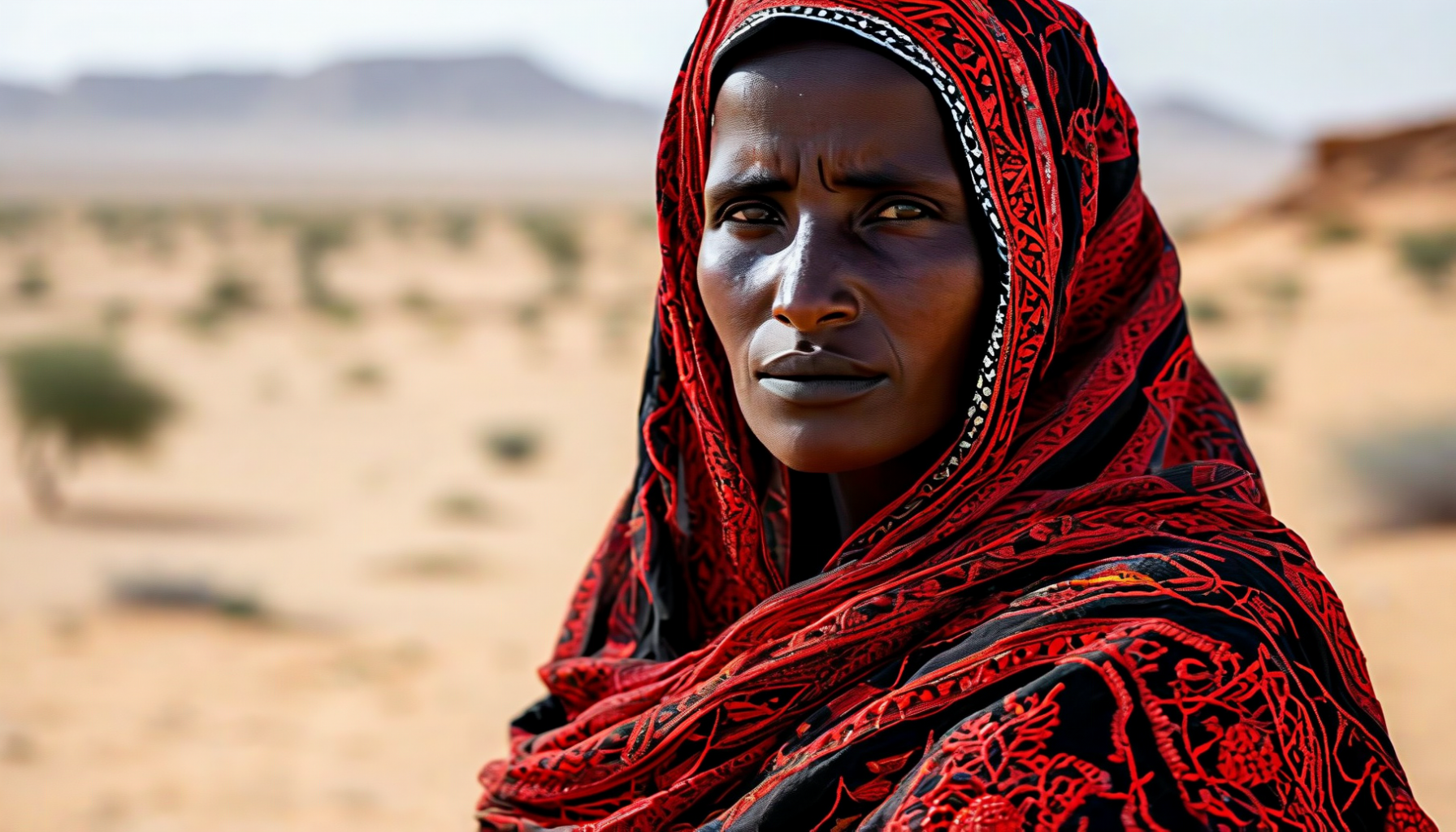 Rashaida woman