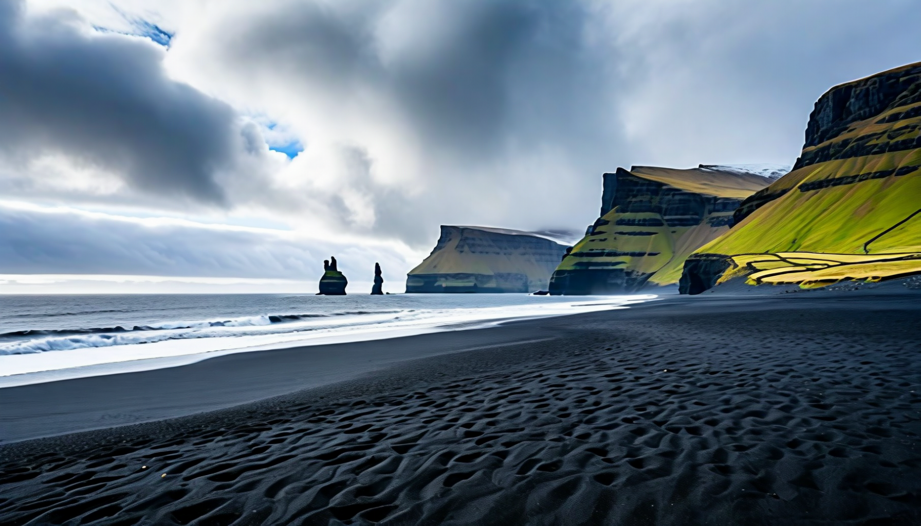 Tjørnuvík beach