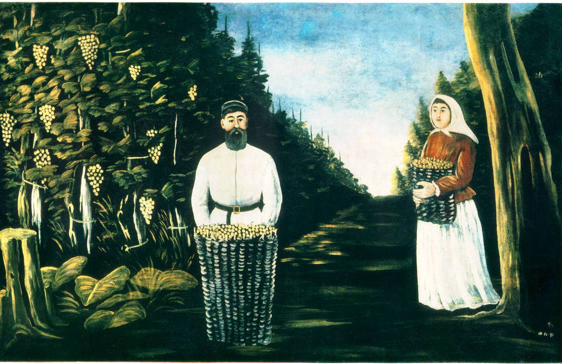 Rtveli grape harvest festival in Kakheti wine region of Georgia