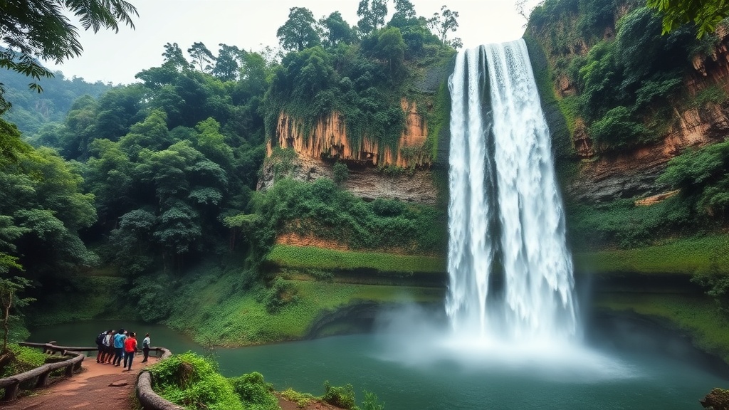 Wli Waterfalls in Volta Region