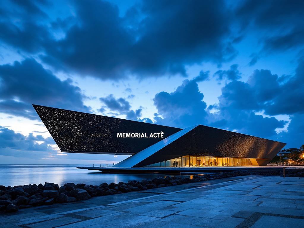 Mémorial ACTe museum in Pointe-à-Pitre, Guadeloupe — monument to slavery history
