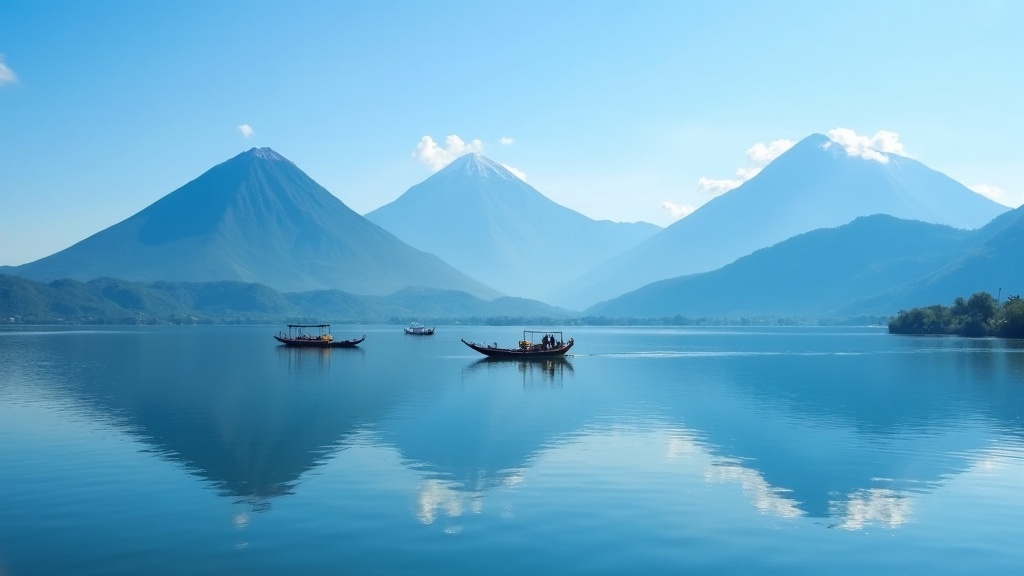 Lake Atitlan panorama
