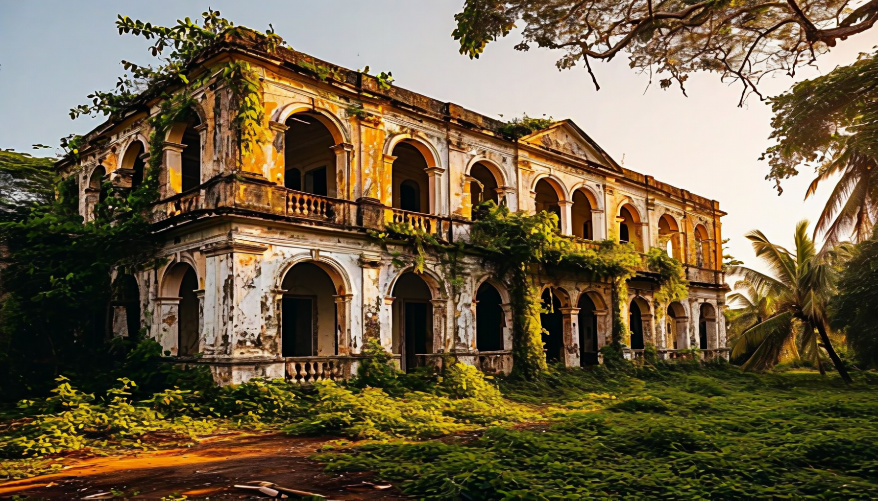 Bolama colonial ruins