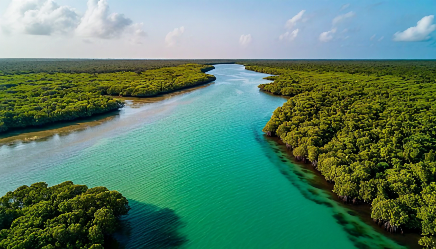 Bijagós Archipelago from above