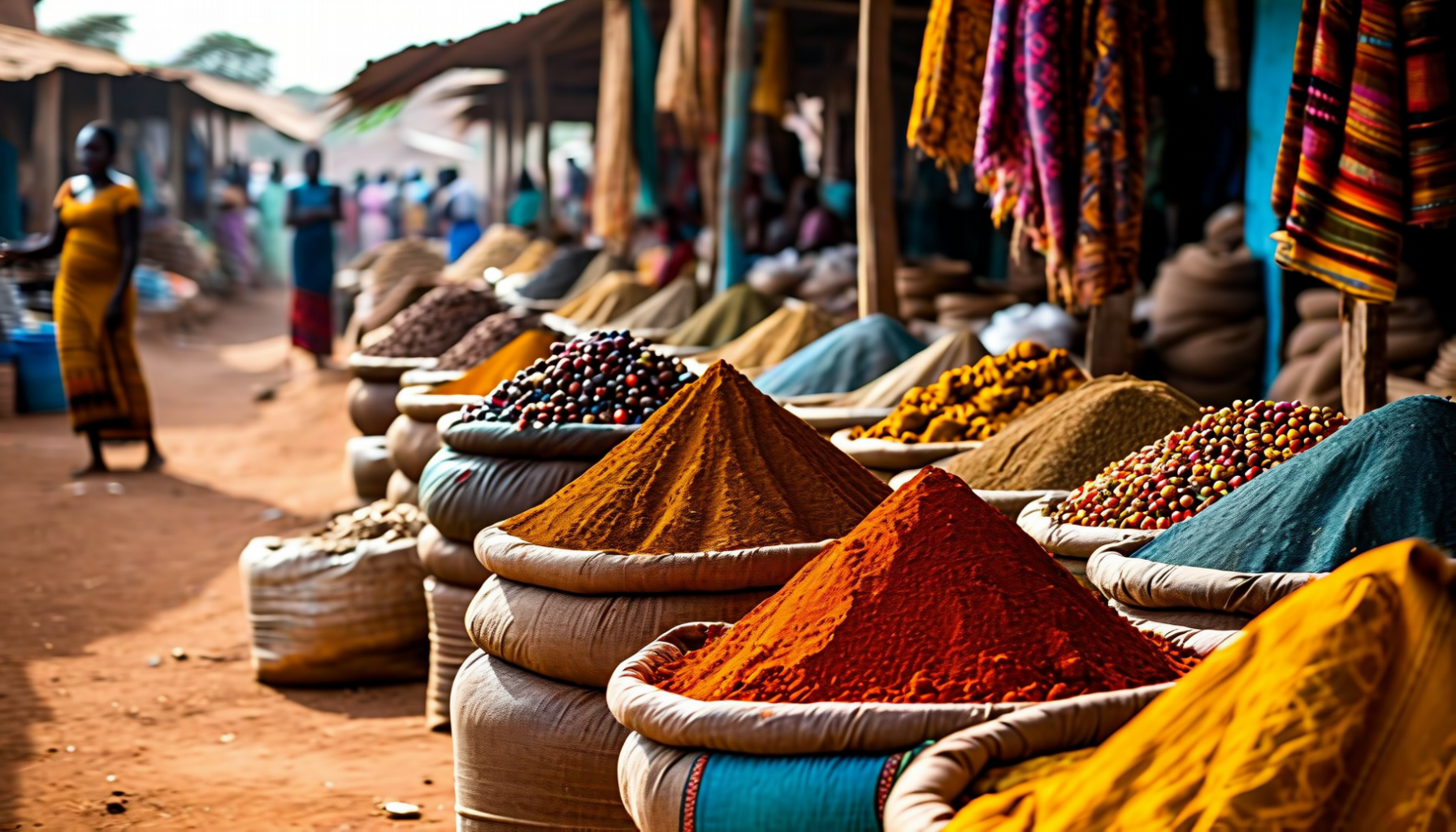 Bandim Market colors