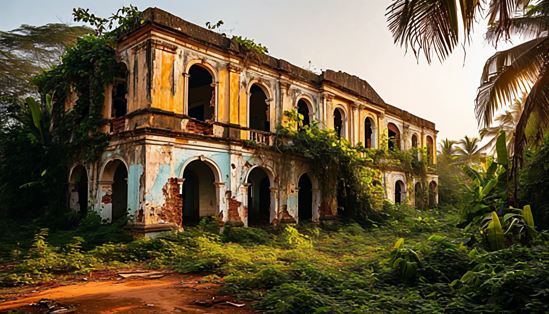 Bolama colonial ruins