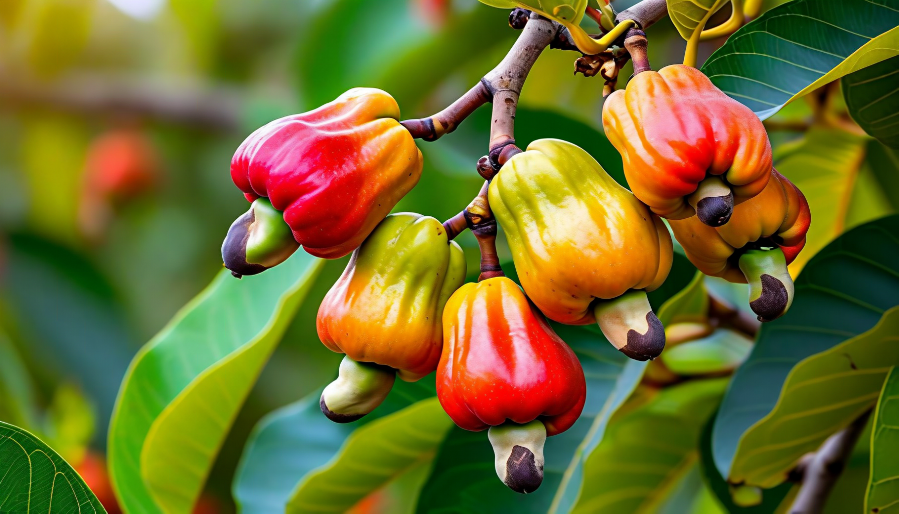 Cashew harvest