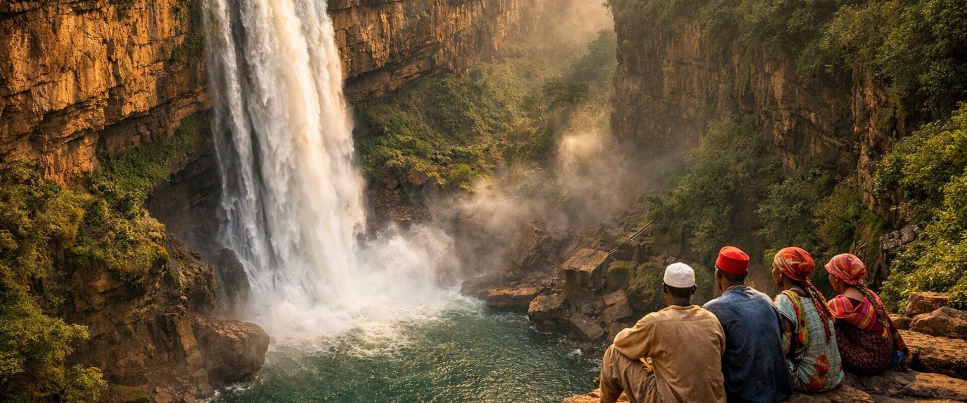Fouta Djallon waterfalls, Guinea