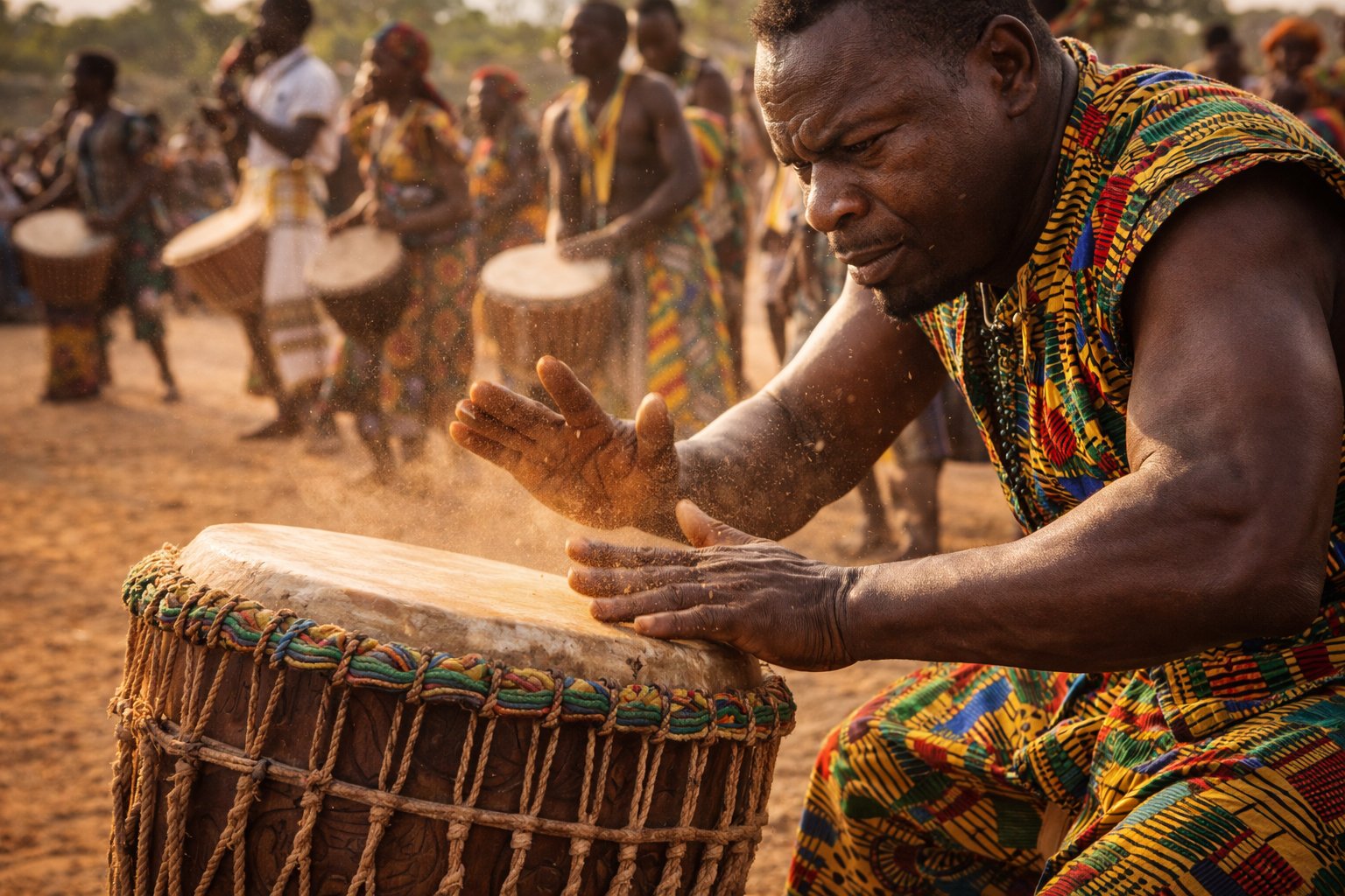 African drums