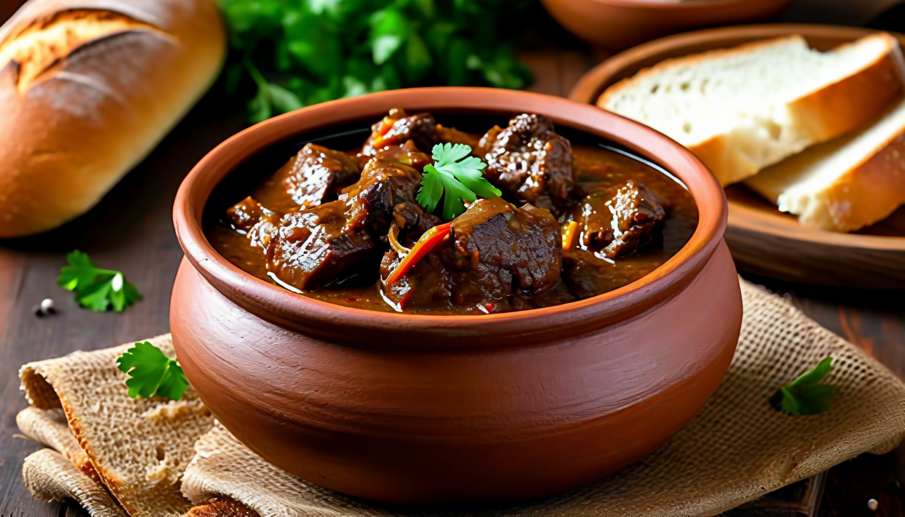 Pepperpot traditional Guyanese dish