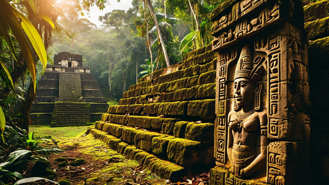 Maya ruins at Copán, Honduras