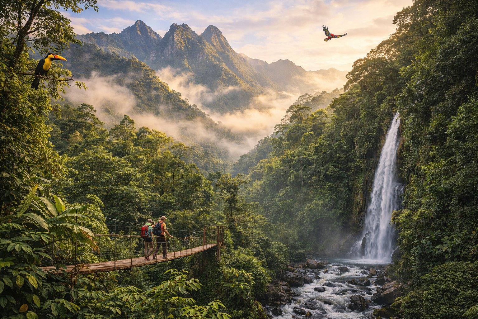Cloud forest in Honduras