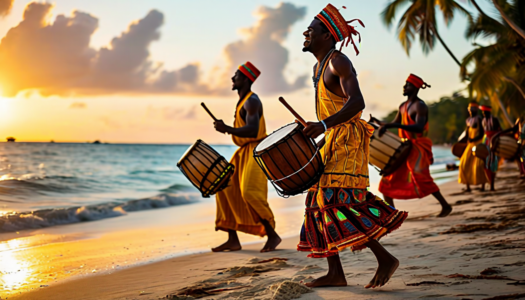 Garifuna Dancers — Caribbean Coast