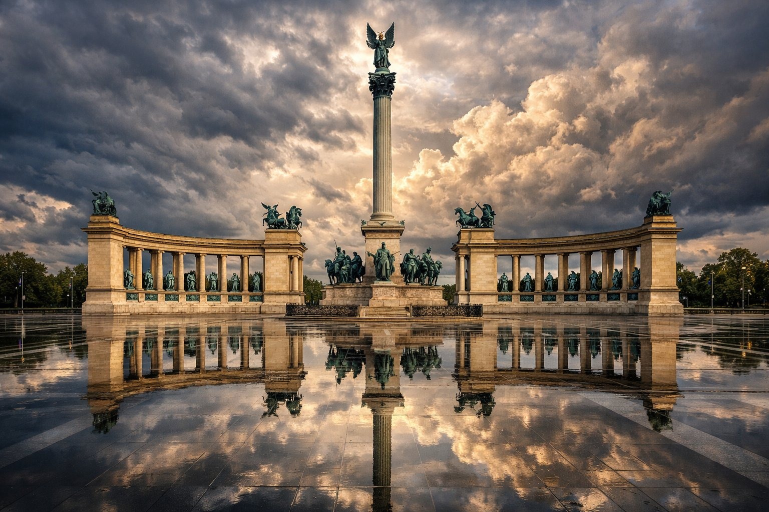 Heroes' Square, Budapest
