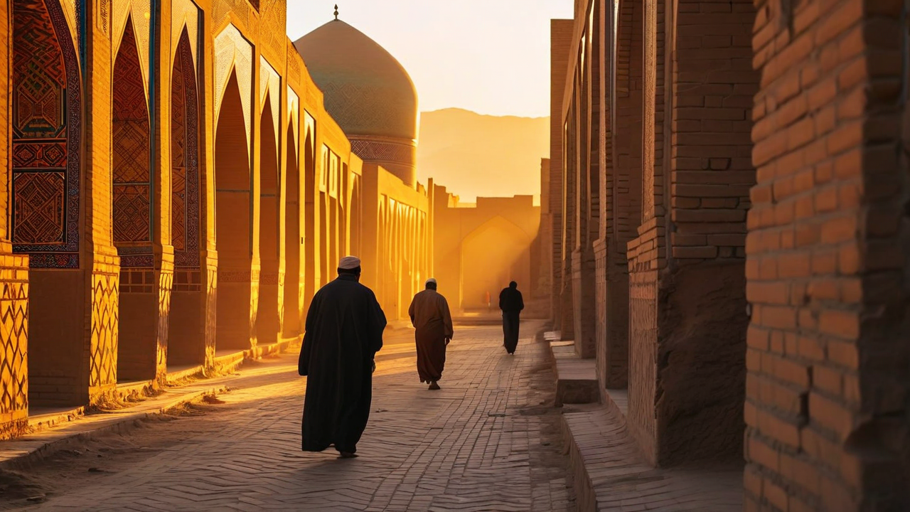 Gagra Promenade Romantic Evening