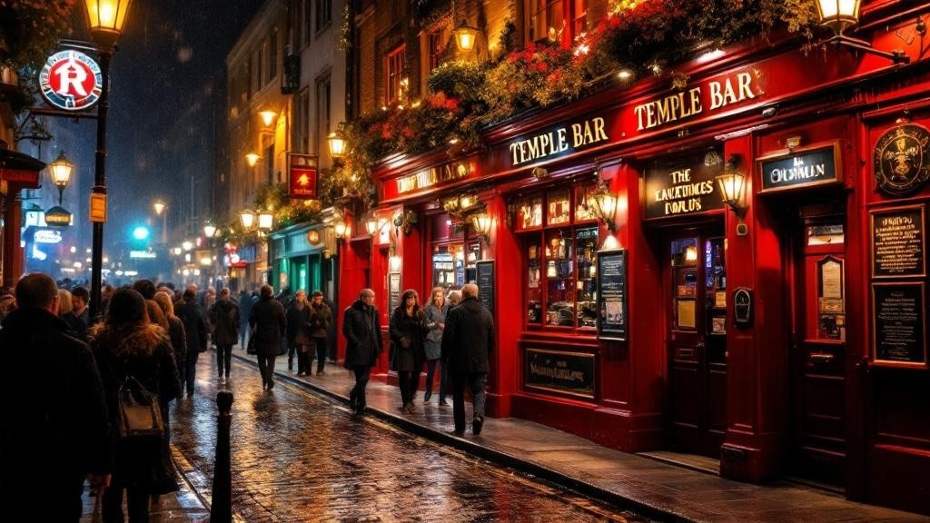 Dublin Promenade at Golden Hour