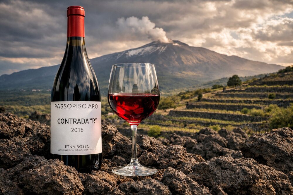 Passopisciaro Contrada R Etna Rosso — Mount Etna, Sicily