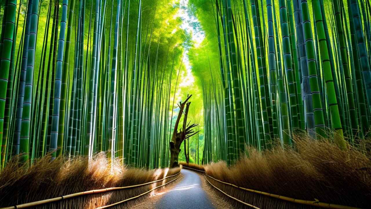 Arashiyama Bamboo Grove in Kyoto