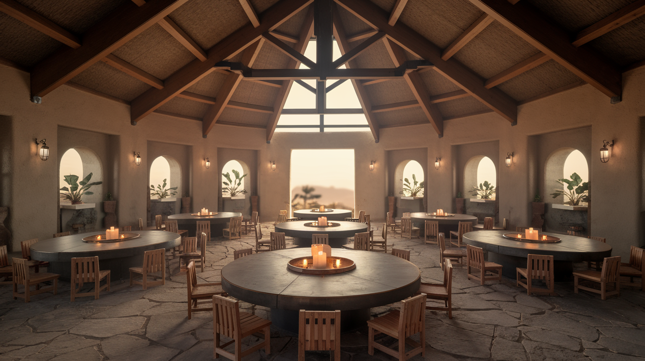 New Athos Monastery Interior with golden iconostasis