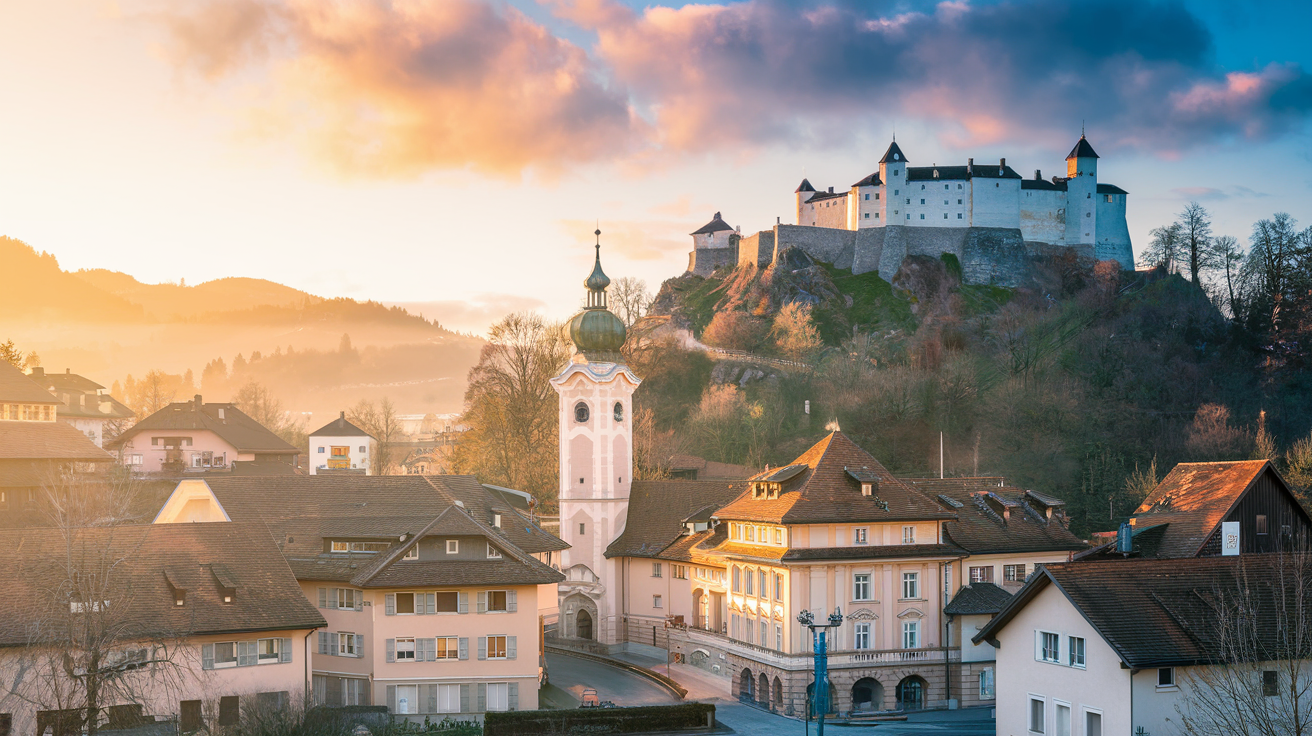 New Athos Monastery Golden Domes