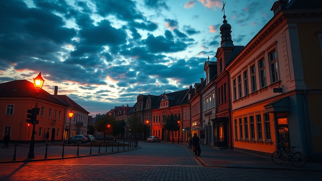 Gagra Colonnade with Tourists