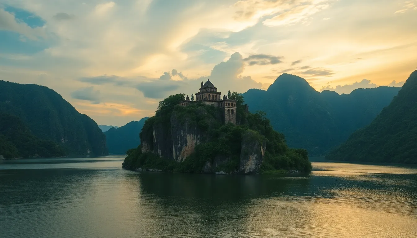 Lake Ritsa from the wooden dock