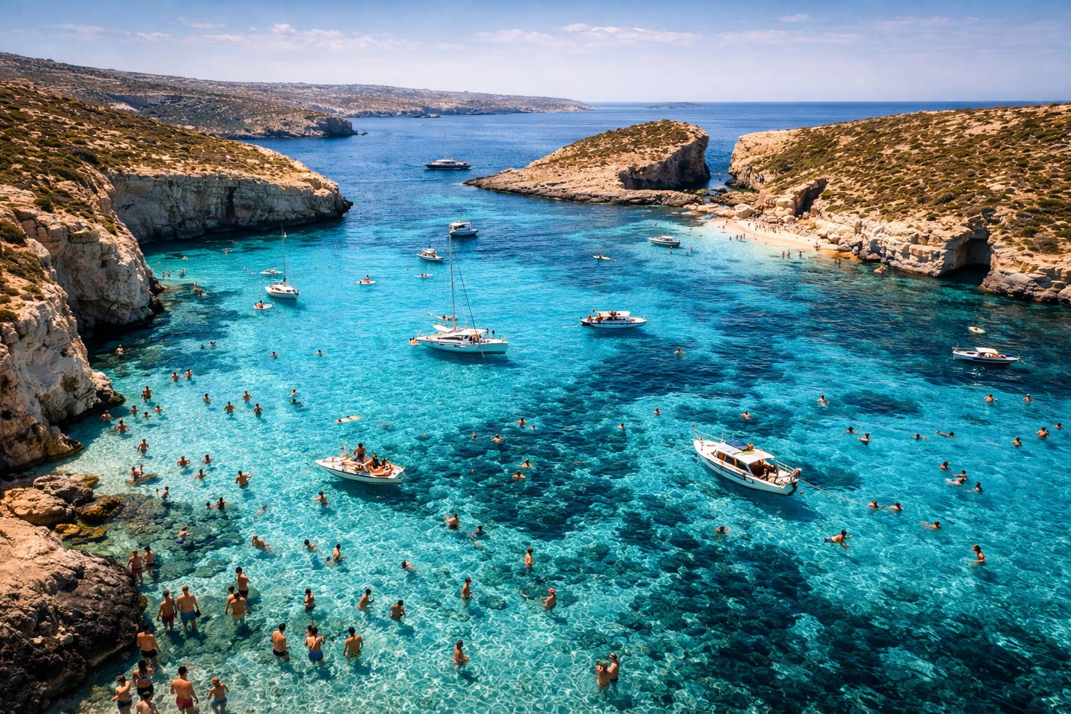 Blue Lagoon, Comino