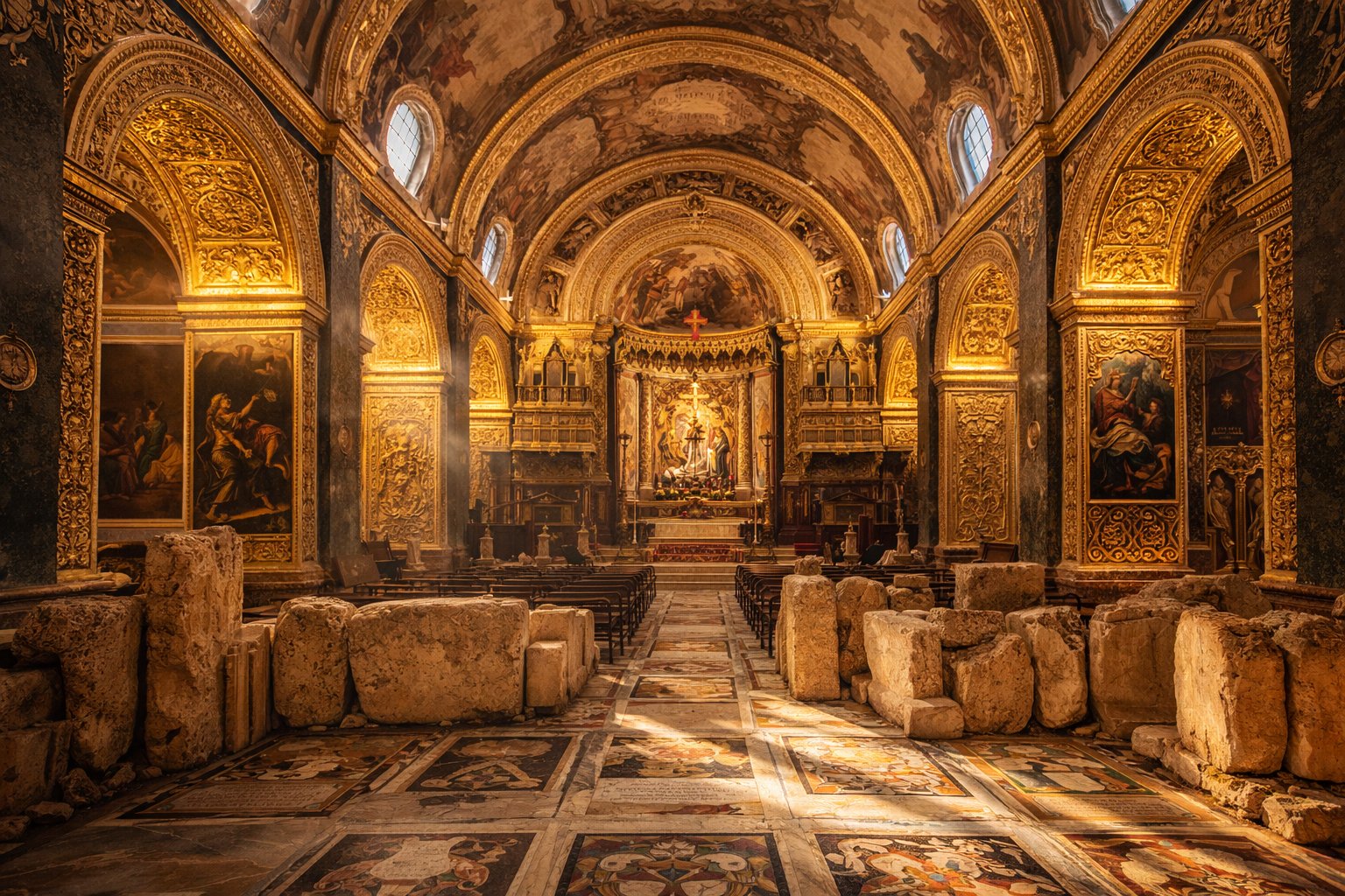 St. John's Co-Cathedral interior