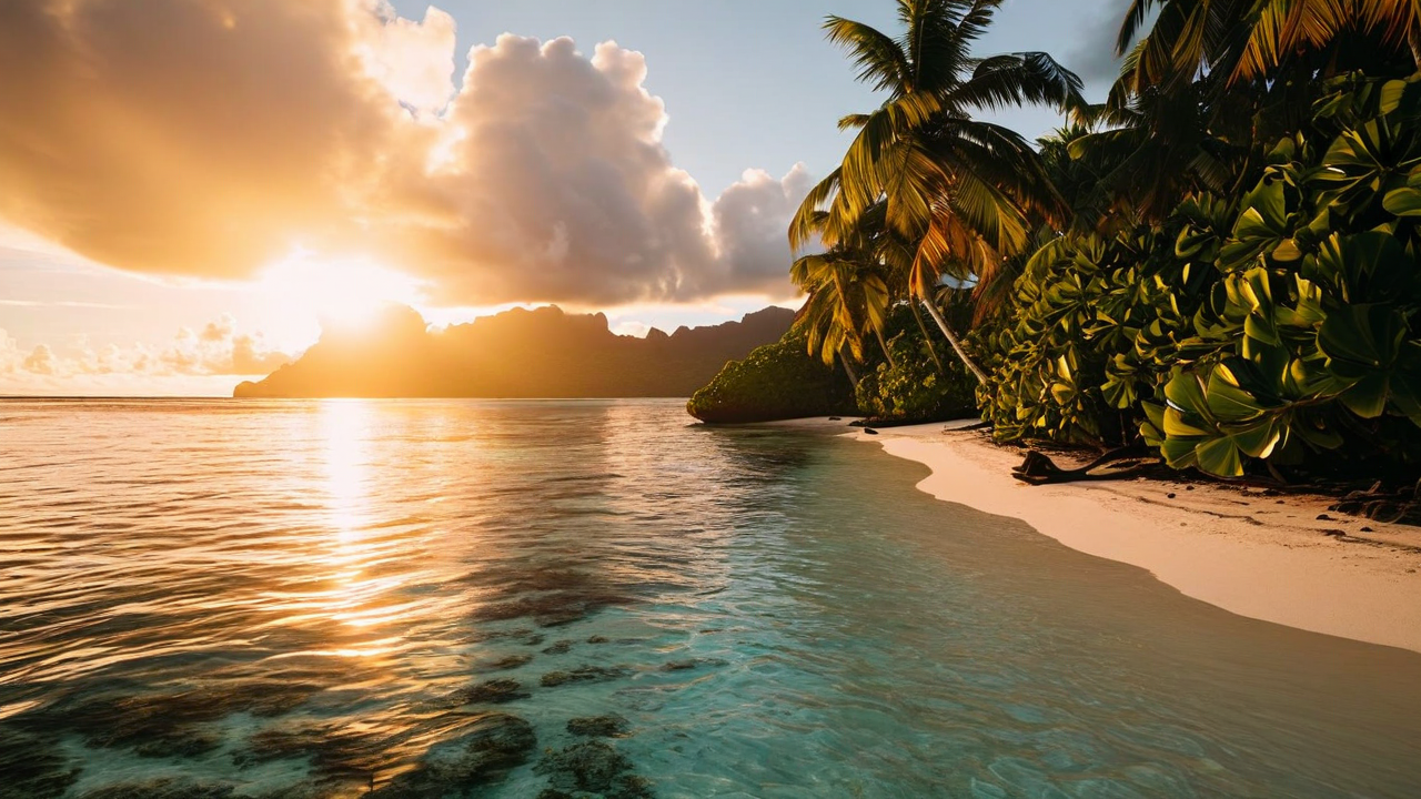 Gagra Promenade Romantic Evening