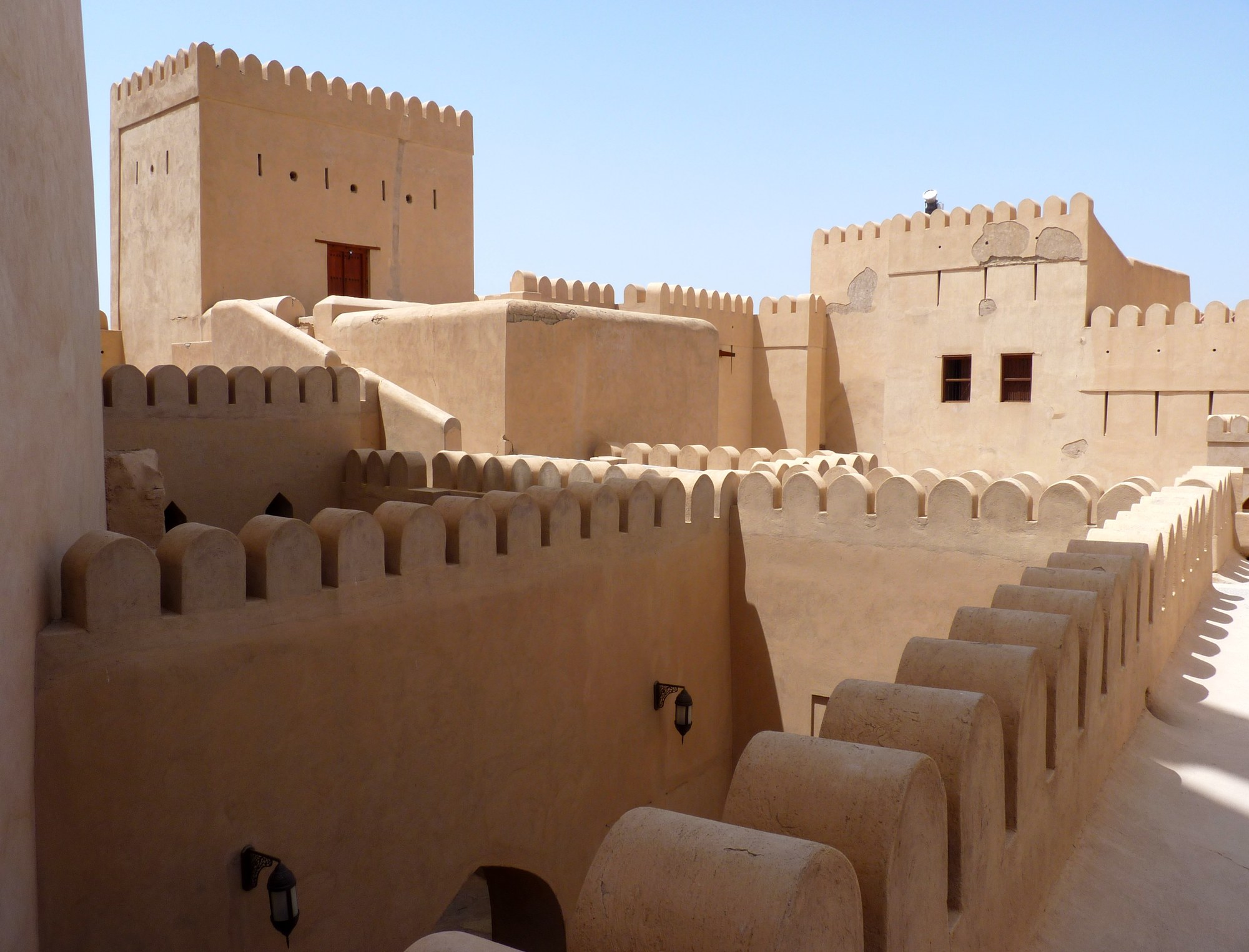 Nizwa Fort ramparts, Oman
