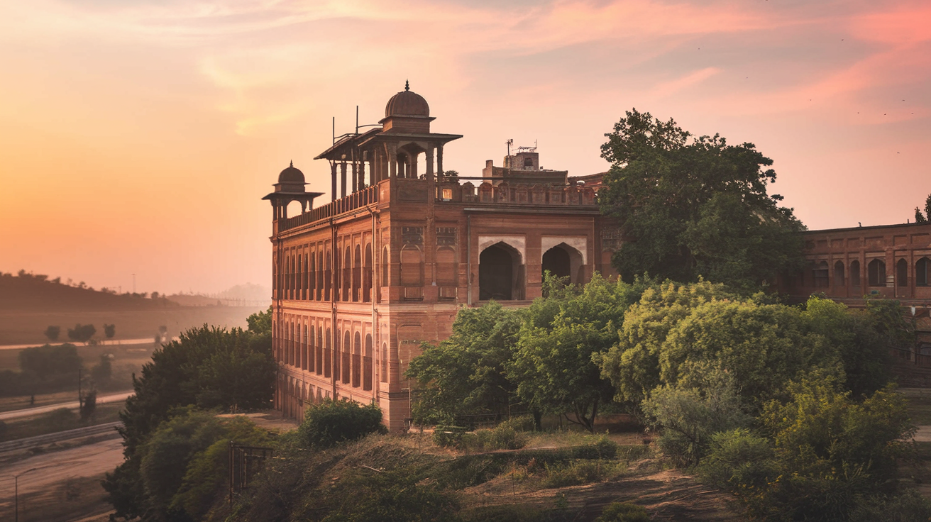 Stalin's green dacha overlooking Lake Ritsa