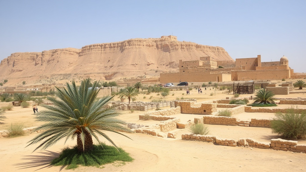 Jericho Cathedral and Pine Forest