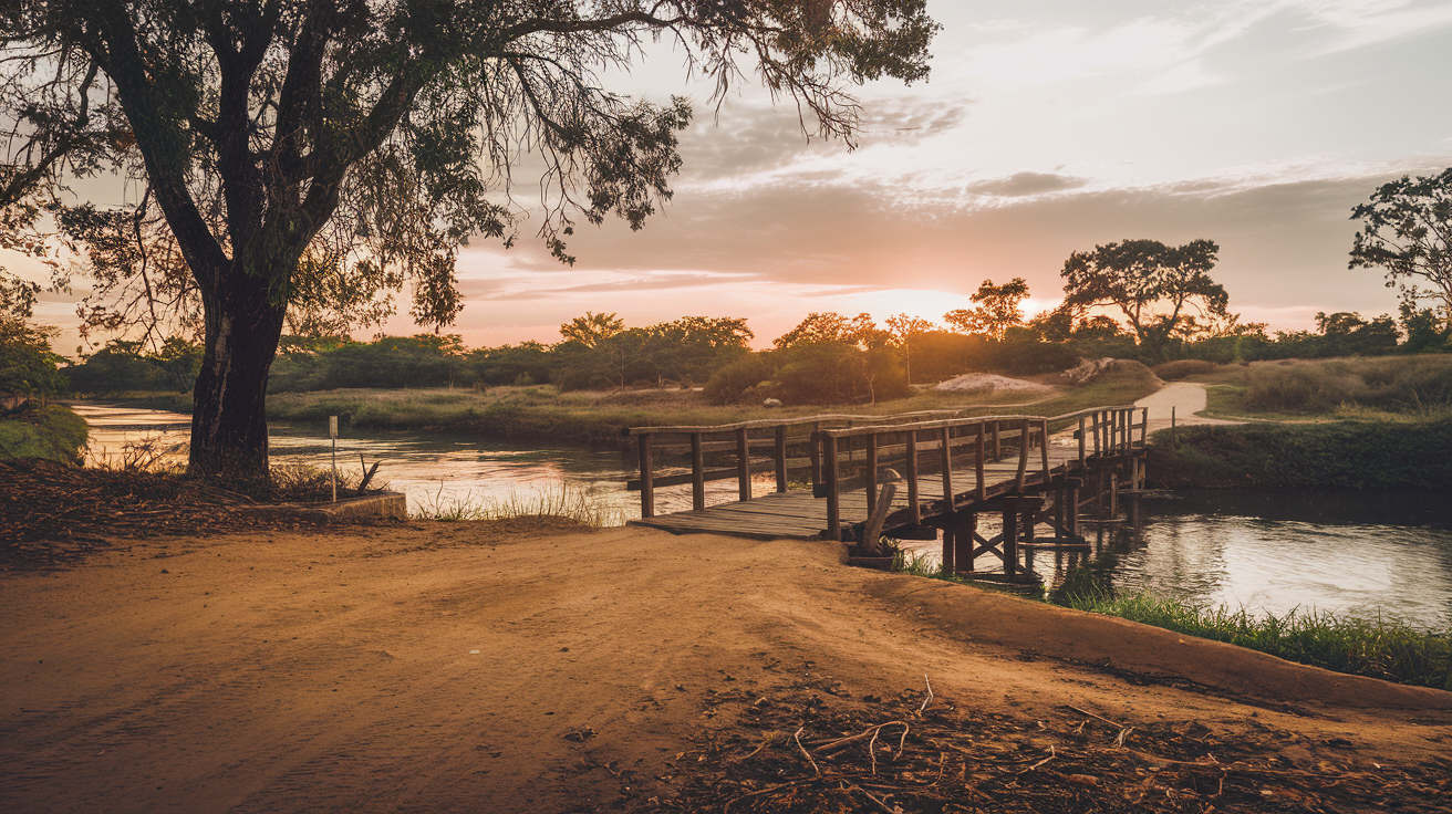 Gagra Promenade Romantic Evening