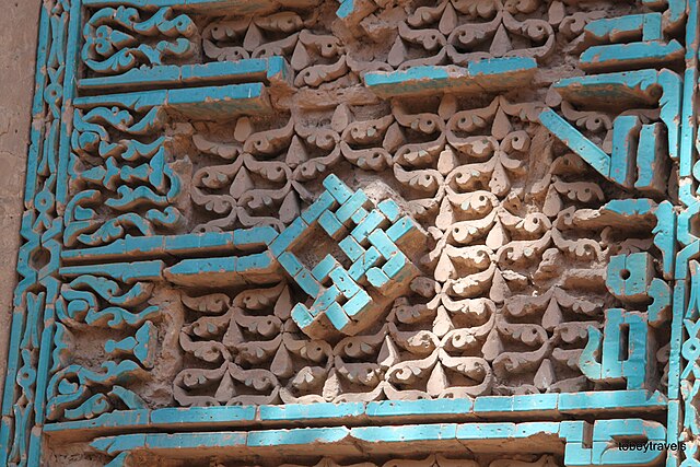 Herat Friday Mosque minarets