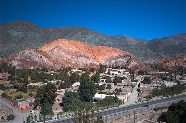 Hill of Seven Colors in Purmamarca