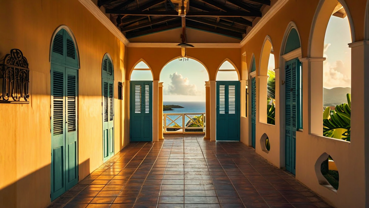New Athos Monastery Interior with golden iconostasis